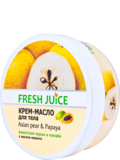 Крем-масло для тіла Fresh Juice Asian Pear & Papaya, 225 мл - Pampik