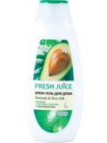 Крем-гель для душу Fresh Juice Avocado & Rice Milk, 400 мл - Pampik