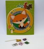 Набор для декорирования D&M картина с пайетками Лиса (61993) - Pampik