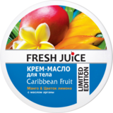 Крем-масло для тела Fresh Juice Caribbean Fruit, 225 мл - Pampik