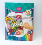 Набір для створення об'ємної картини D&M Сова в квіточках (57422) - Pampik