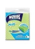 Супервологопоглинаючі серветки Novax Plus, 2 шт.