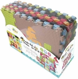 Ігровий килимок-пазл Baby Great Пригоди піратів, з бортиком, 122х122 см (GB-M1503E) - Pampik