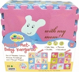 Ігровий килимок-пазл Baby Great Маленький кенгуру, 92х92 см (GB-M129KB) - Pampik - 2