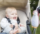 Ночник с музыкальным боксом Zazu Пингвиненок Зое, розовый (ZA-ZOE-03) - Pampik - 6