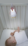 Ночник с музыкальным боксом Zazu Пингвиненок Зое, розовый (ZA-ZOE-03) - Pampik - 5