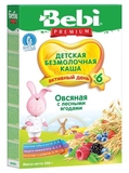 Безмолочна каша Bebi вівсяна з лісовими ягодами, 200 г - Pampik - 5