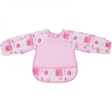 Фартук-передник Sevi bebe с рукавами, розовый (54) - Pampik