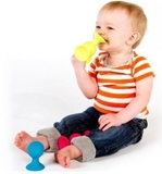 Брязкальця-присоски Fat Brain Toys Рipsquigz, 3 присоски - Pampik - 5