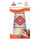 Склянки паперові Eventa Українська колекція, в асортименті, 300 мл, 10 шт. - Pampik - 3