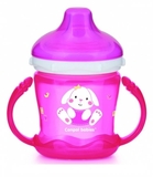 Чашка-непроливайка Canpol Babies Sweet fun, 180 мл, рожевий (57/300) - Pampik