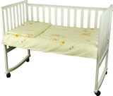 Комплект постільної білизни Руно Немовля (932.02_ (Бежевий) ведмедик з кулькою) - Pampik