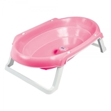 Ванночка OK Baby Onda Slim анатомічна, рожевий, 81,2 см (38955440) - Pampik