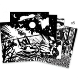 Художественный комплект для рисования Djeco Лес (DJ09623) - Pampik - 3