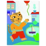 Набор для рисования цветным песком Djeco Прогулка (DJ08660) - Pampik - 2