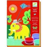 Набор для рисования цветным песком Djeco Прогулка (DJ08660) - Pampik