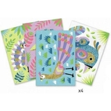 Набор для рисования цветным песком Djeco Ослепительные птицы (DJ08663) - Pampik - 2