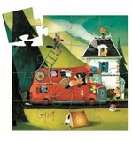 Пазл Djeco Пожежна машина, 16 елементів (DJ07269) - Pampik - 2