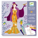 Художественный комплект Djeco декорирование гофрированной бумагой Платья Арт Деко (DJ09442) - Pampik