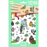 Набор наклеек на тело с металлическим блеском Djeco Странные существа (DJ09580) - Pampik