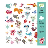 Набор наклеек Djeco Маленькие друзья, 160 шт. (DJ08842) - Pampik