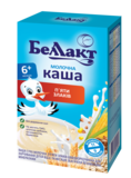 Молочна каша Беллакт 5 злаків, 200 г - Pampik