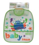 Нагрудник вологонепроникний Baby Team, Восьминіжка (6503) - Pampik
