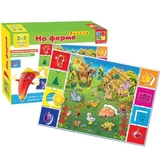Игра настольная Vladi Toys На ферме (рус.) (VT1603-01) - Pampik
