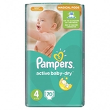 Підгузки Pampers Active Baby-Dry 4 (8-14 кг), 70 шт. - Pampik - 2