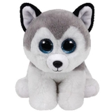 М'яка іграшка TY Beanie Babies Хаскі, 15 см (42183) - Pampik