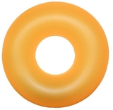 Коло для купання Intex Неоновий, помаранчевий 91 см (59262) - Pampik