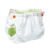 Підгузок трикотажний ЕКО ПУПС Active Premium з вкладишем Abso Maxi, 3-6 кг, білий (ТП3ВК4-1б) - Pampik