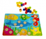 Настільна гра Goki Лото Різнобарвний світ (56705) - Pampik