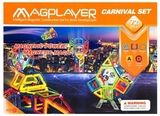 Магнитный конструктор Magplayer, 72 элемента (MPA-72) - Pampik - 5