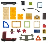 Магнітний конструктор Magplayer, 68 елементів (MPK-68) - Pampik - 2