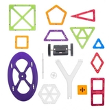 Магнитный конструктор Magplayer, 198 элементов (MPT-198) - Pampik - 2