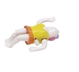 Заводная игрушка Goki Пловец, желтый (13097G-3) - Pampik