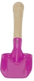 Лопатка металева Goki з дерев'яною ручкою, рожевий (63929G-3) - Pampik