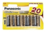 Батарейки Panasonic Alkaline Power AA Bli, 20 шт. (LR6REB/20BW)