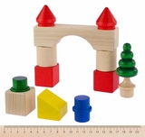 Конструктор дерев'яний NIC, 19 деталей (NIC2112) - Pampik - 3