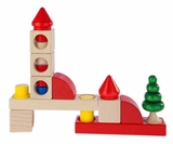 Конструктор деревянный NIC, 20 деталей (NIC2111) - Pampik