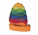 Конструктор дерев'яний NIC Рибки (NIC523200) - Pampik