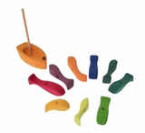 Конструктор дерев'яний NIC Рибки (NIC523200) - Pampik - 3