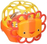 Іграшка-брязкальце Oball Африканські тварини Лев (81517) - Pampik