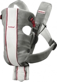 Рюкзак-кенгуру BabyBjorn Baby Carrier Original, серый с белым (29010) - Pampik