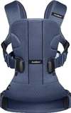 Рюкзак-кенгуру BabyBjorn Baby Carrier One Air Dark Blue Mesh, темно-синий (93008) - Pampik