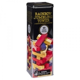 Настільна гра Spin Master Дженга з кольоровими брусочками (SM98365/6033150) - Pampik