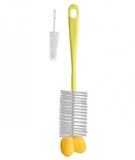 Йоржик для пляшечок і сосок BabyOno, жовтий (720) - Pampik