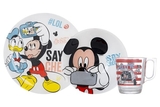 Набір посуду Luminarc Disney Party Mickey, 3 шт. (N5278) - Pampik