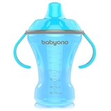 Чашка-непроливайка BabyOno Natural Nursing з твердим носиком, 260 мл, блакитний (1457) - Pampik - 2